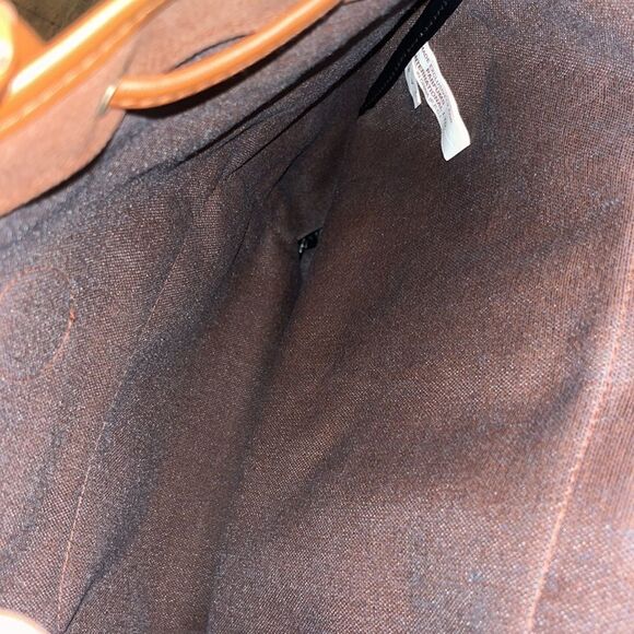 Lagerfeld Pebbled Faux Leather Backpack Parfum International Vintage - Picture 4 of 5